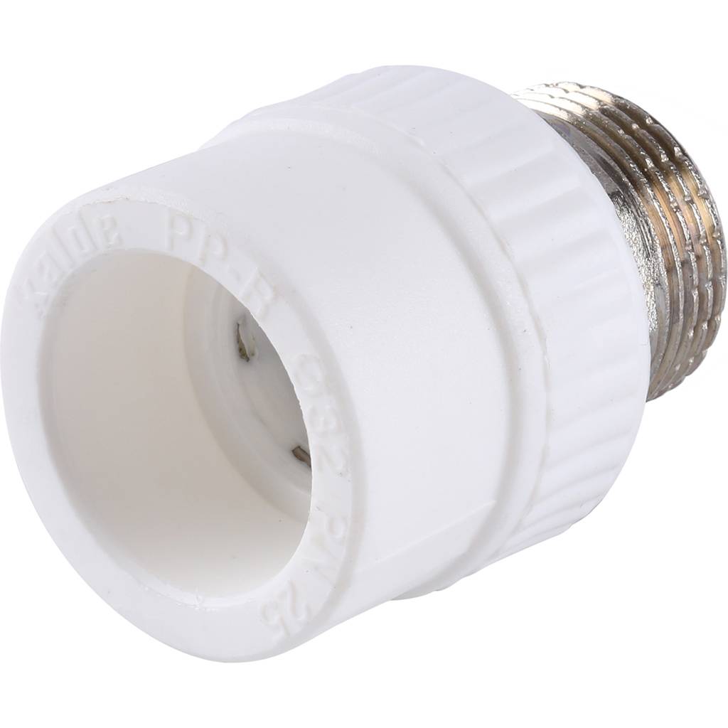 Муфта комбинированная Kalde под шестигранник (наруж. резьба, 32x1 ) для полипропиленовых труб под сварку, 3222-nmo-321006