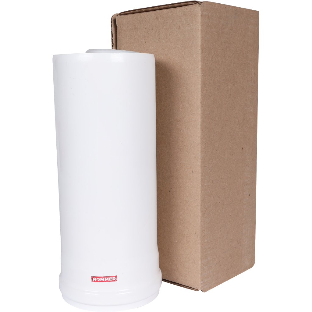 Удлинитель дымохода конденсационный коаксиальный ROMMER D60(п-м)/100(м-п), L250