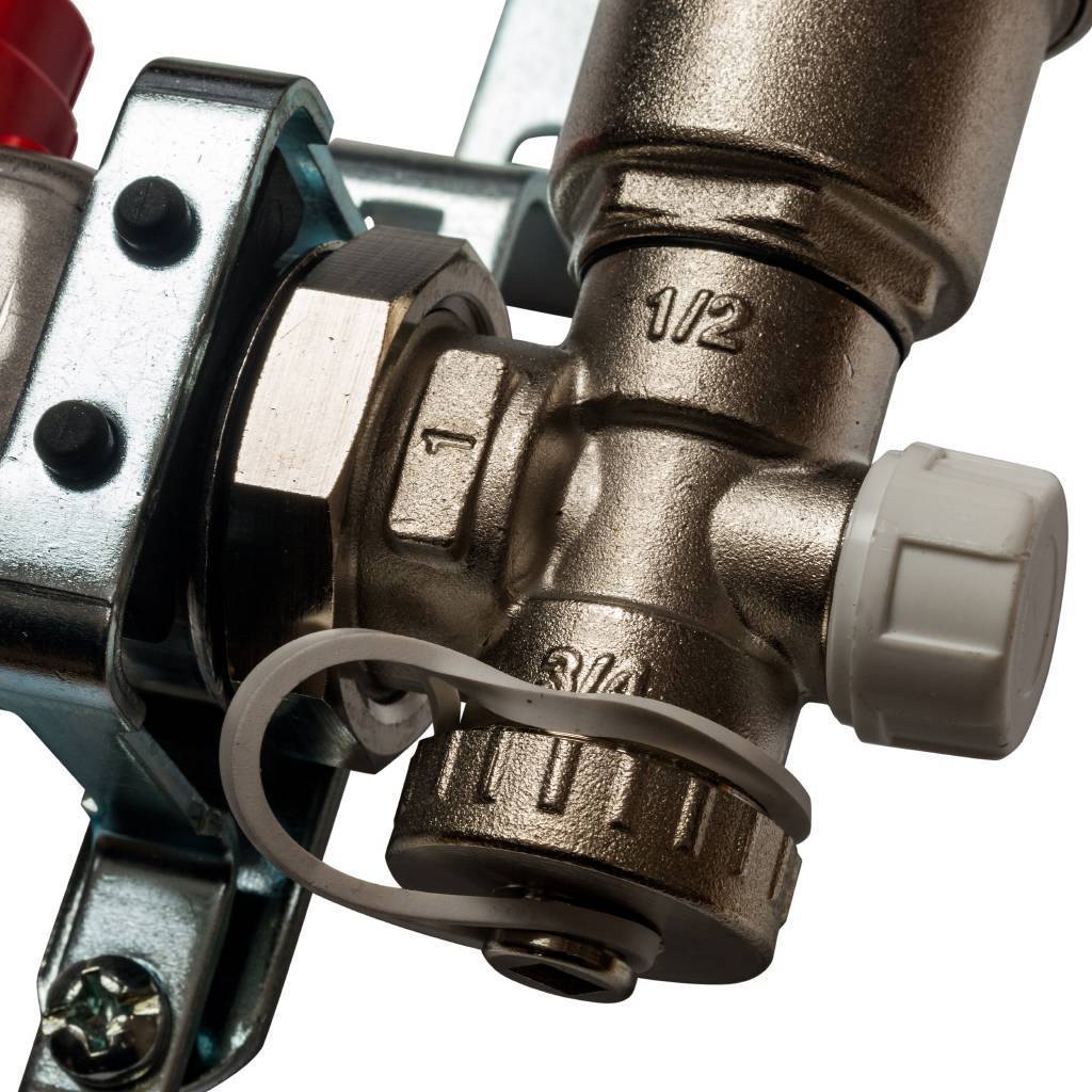 Коллектор из нержавеющей стали в сборе с расходомерами STOUT 7 выходов, SMS 0907 000007