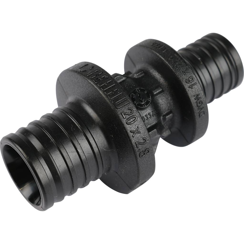 Муфта соединительная РЕХАУ RAUTITAN переходная 20-16 PX для труб из сшитого полиэтилена аксиальный, 11600411001