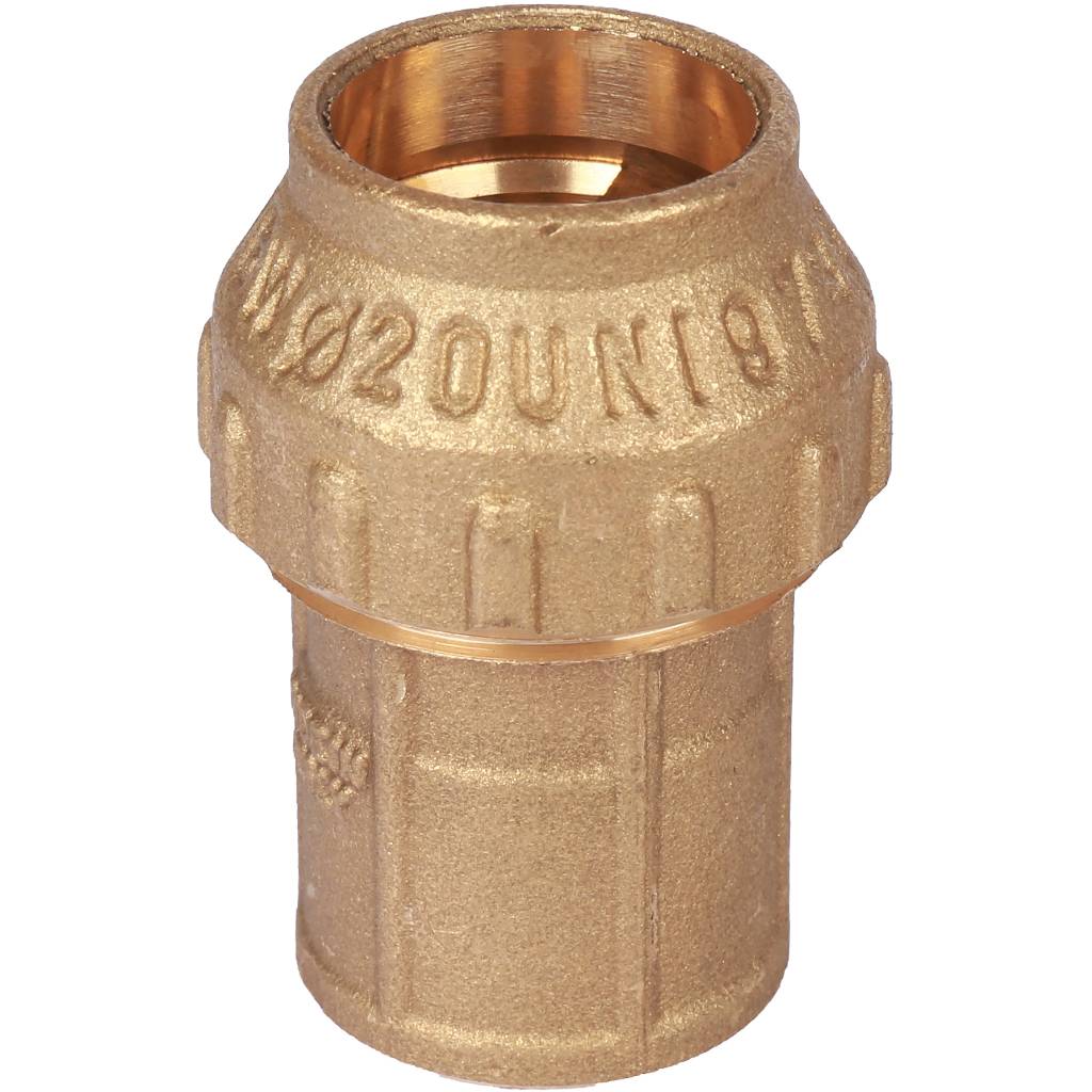 Муфта TIEMME с внутренней резьбой 20х1/2 для труб ПНД винтовой, 3400016