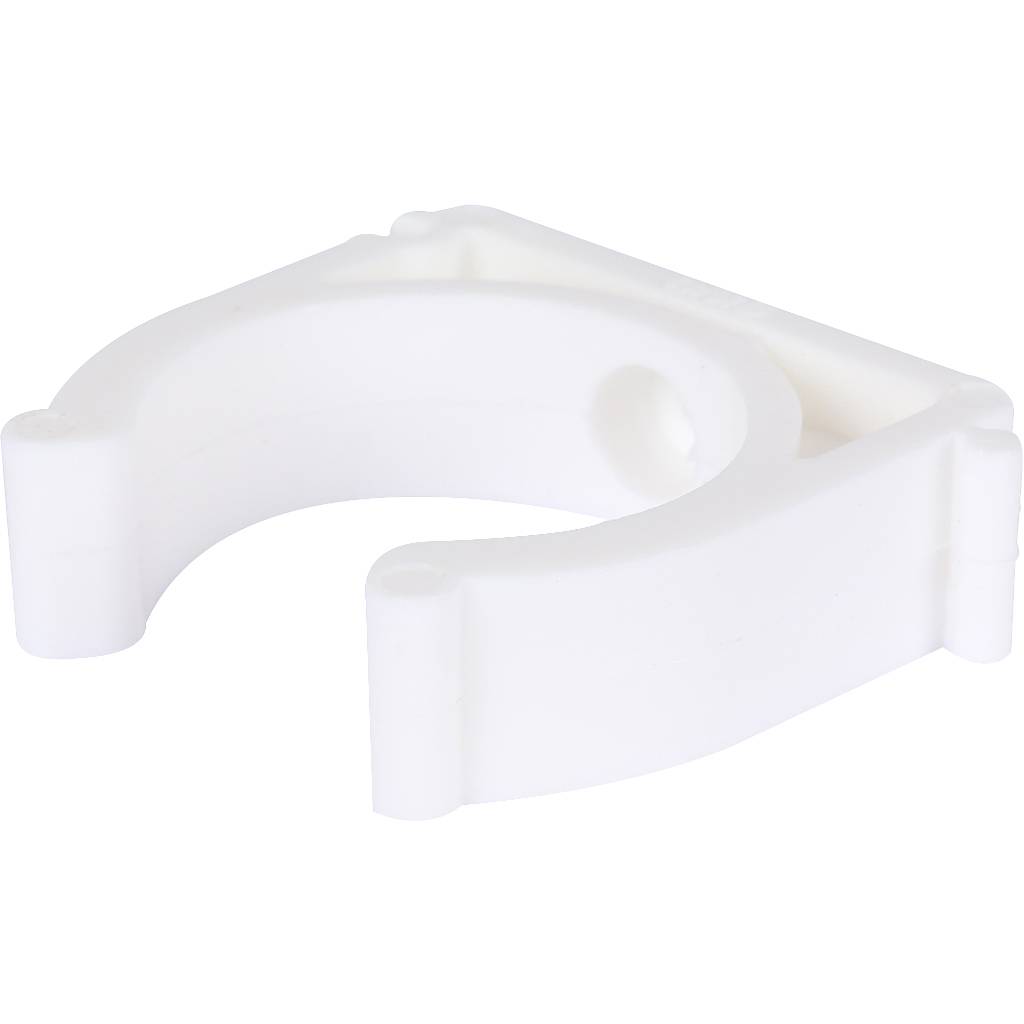 Крепление Kalde d=40 для полипропиленовых труб под сварку (цвет белый)