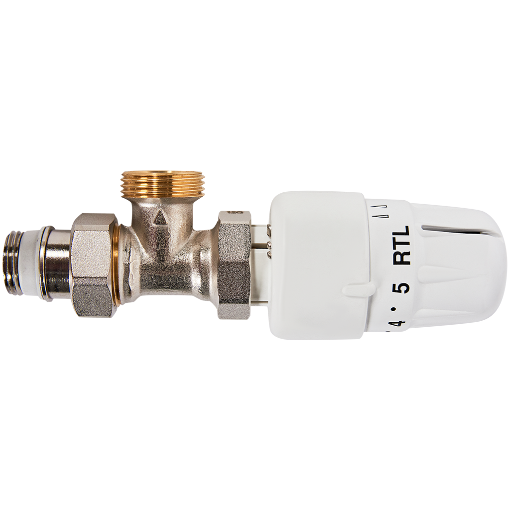 Вентиль в комплекте с термостатической головкой Meibes RTL угловой 1/2 x 3/4 F11883