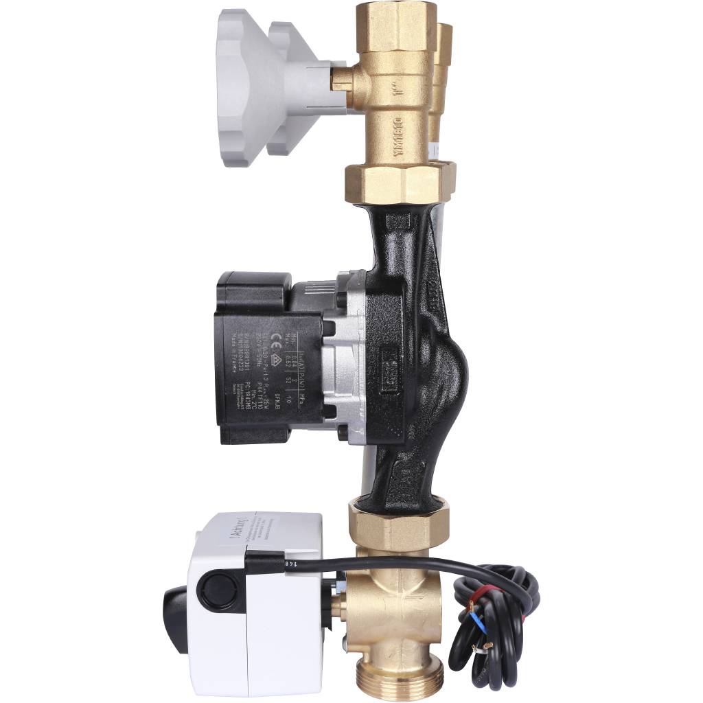 Насосная группа Meibes MK со смесителем 1 с насосом Wilo PARA SC 7.0, с сервоприводом 220В, M66831.36WIMRU