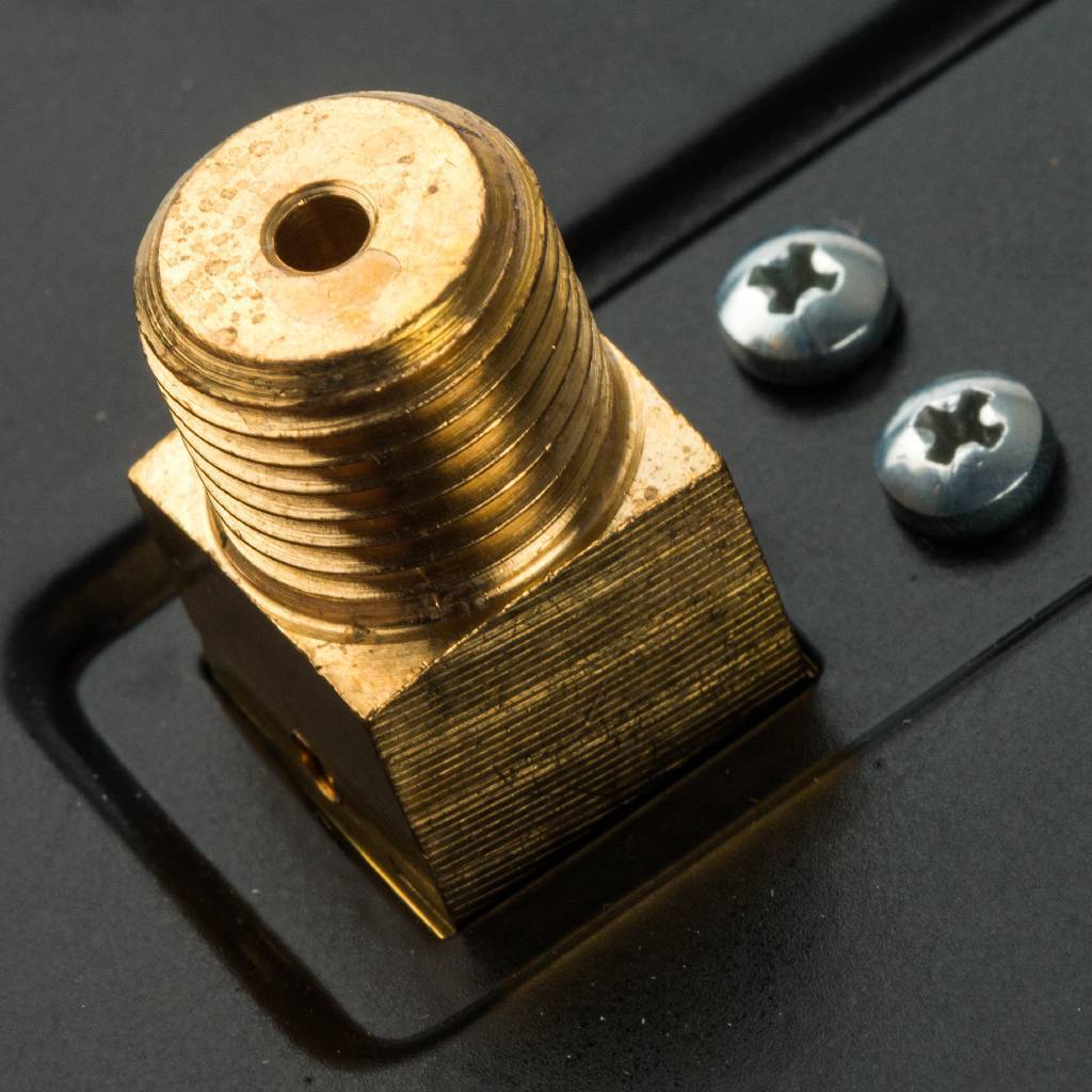 Манометр аксиальный WATTS 80мм 1/4 давление 6 бар