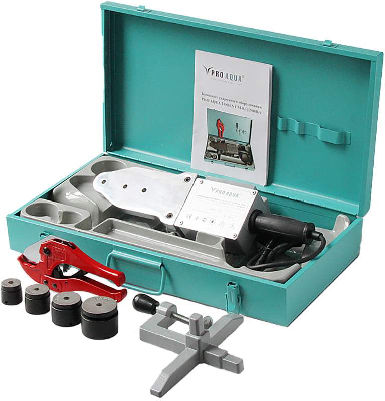 Комплект сварочного оборудования Pro Aqua 1500 Вт PP-R, CM-01