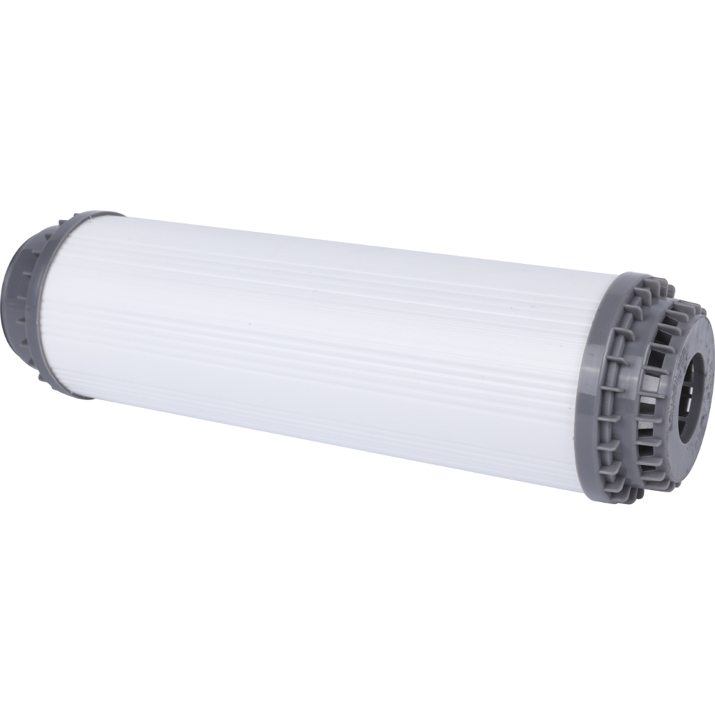 Картридж AquaFilter 10” с гранулированным кокосовым углём и гранулами полипроп.волокна, 10SL, FCCA