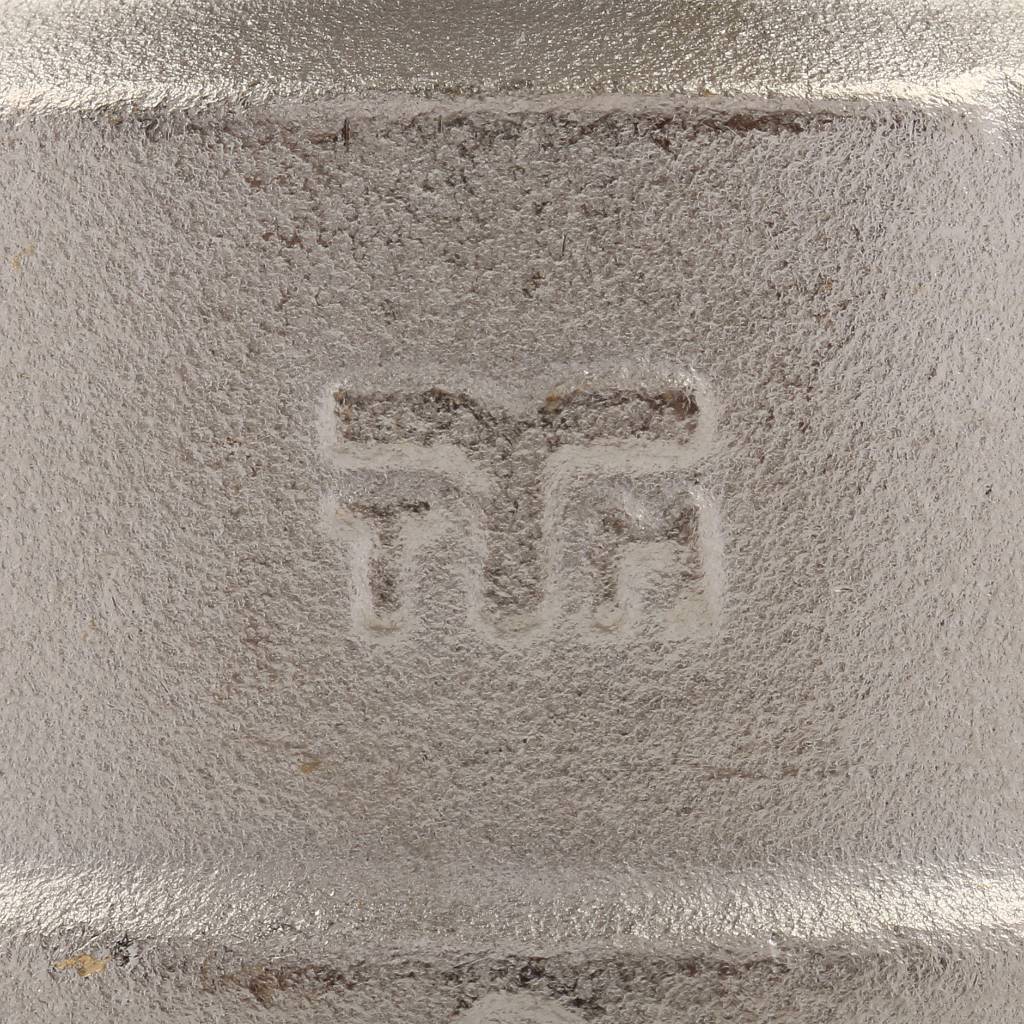 Муфта TIEMME ВВ никелированная 1х3/4 для стальных труб резьбовой, 1500178