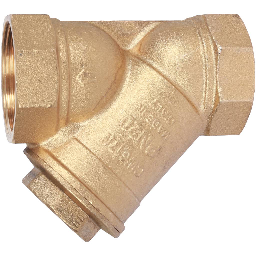 Фильтр сетчатый косой STOUT SFW 2 500 мкр, SFW-0001-000050