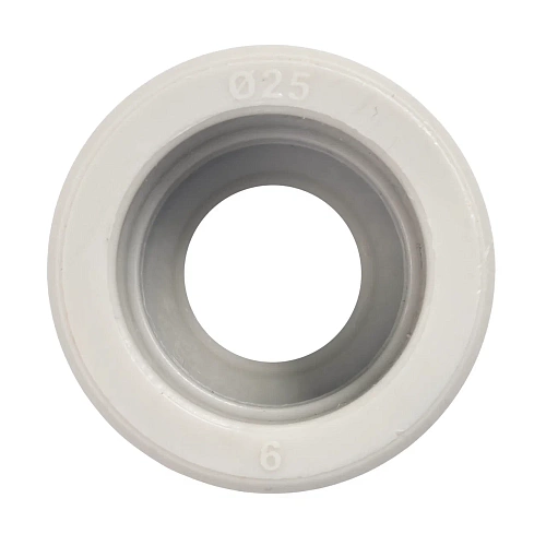 Муфта комбинированная PPR наружная резьба 25х1/2,  серый, РТП