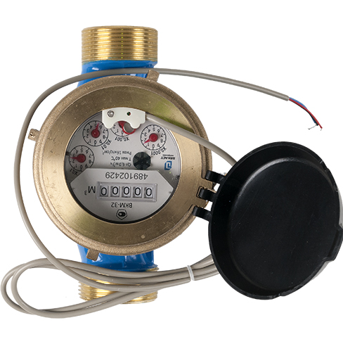 Домовой мокроходный одноструйный счетчик Decast холодной воды ВКМ-32 ДГ2, 71-32-03