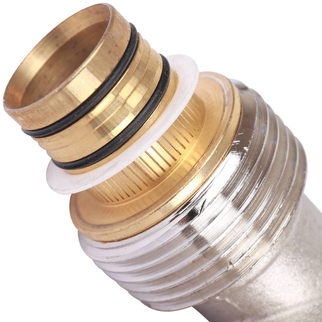 Тройник с нар.резьбой Prandelli Multyrama (26х3,0х3/4) для металлопластиковых труб винтовой, 103.07.12.6