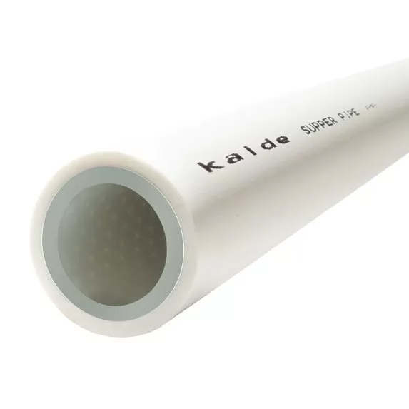 Труба полипропиленовая армированная Kalde d=63 (PN 25) (алюминий) (цвет белый), R.3202-tox-630000