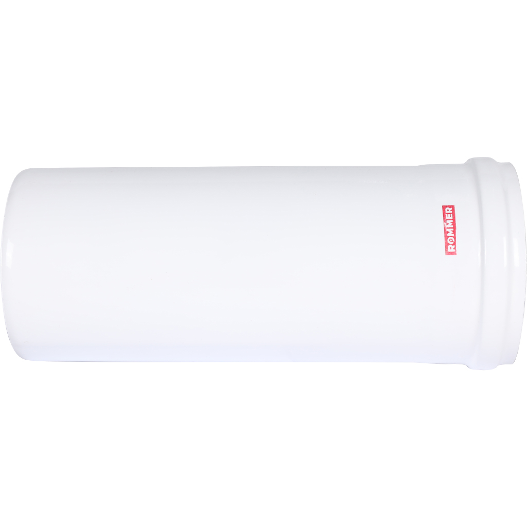 Удлинитель дымохода утепленный традиционный ROMMER D80(п-м), L250 (газоход до 185 градусов), RCA-0080-800250