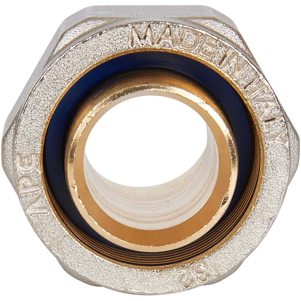 Переходник STOUT с наружной резьбой 1 х32 для металлопластиковых труб винтовой, SFS-0001-000132