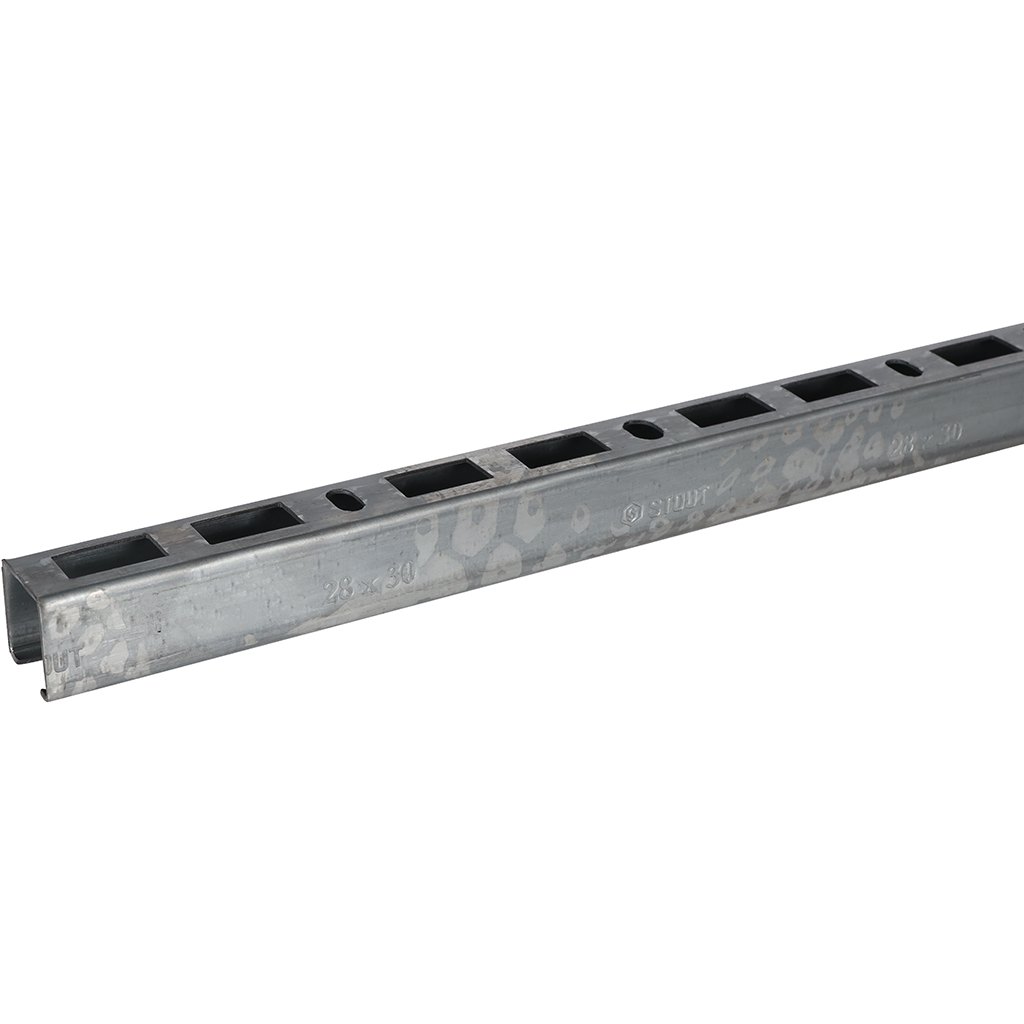 Профиль монтажный STOUT 1,75х28х30х1200мм, SAC-0022-283012