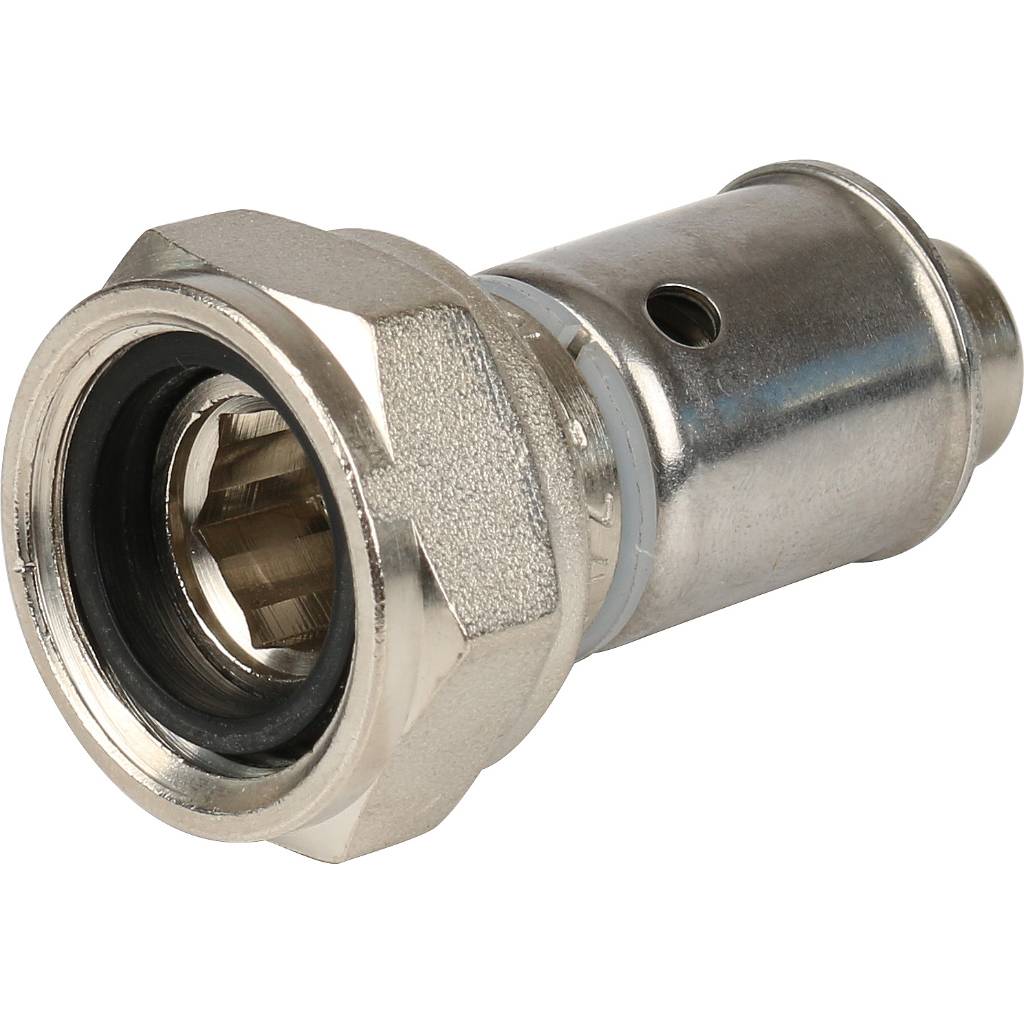 Фитинг Itap Multi-Fit с накидной гайкой 510 (внутренняя резьба, (16x2)x1/2) для металлопластиковых труб, 44100