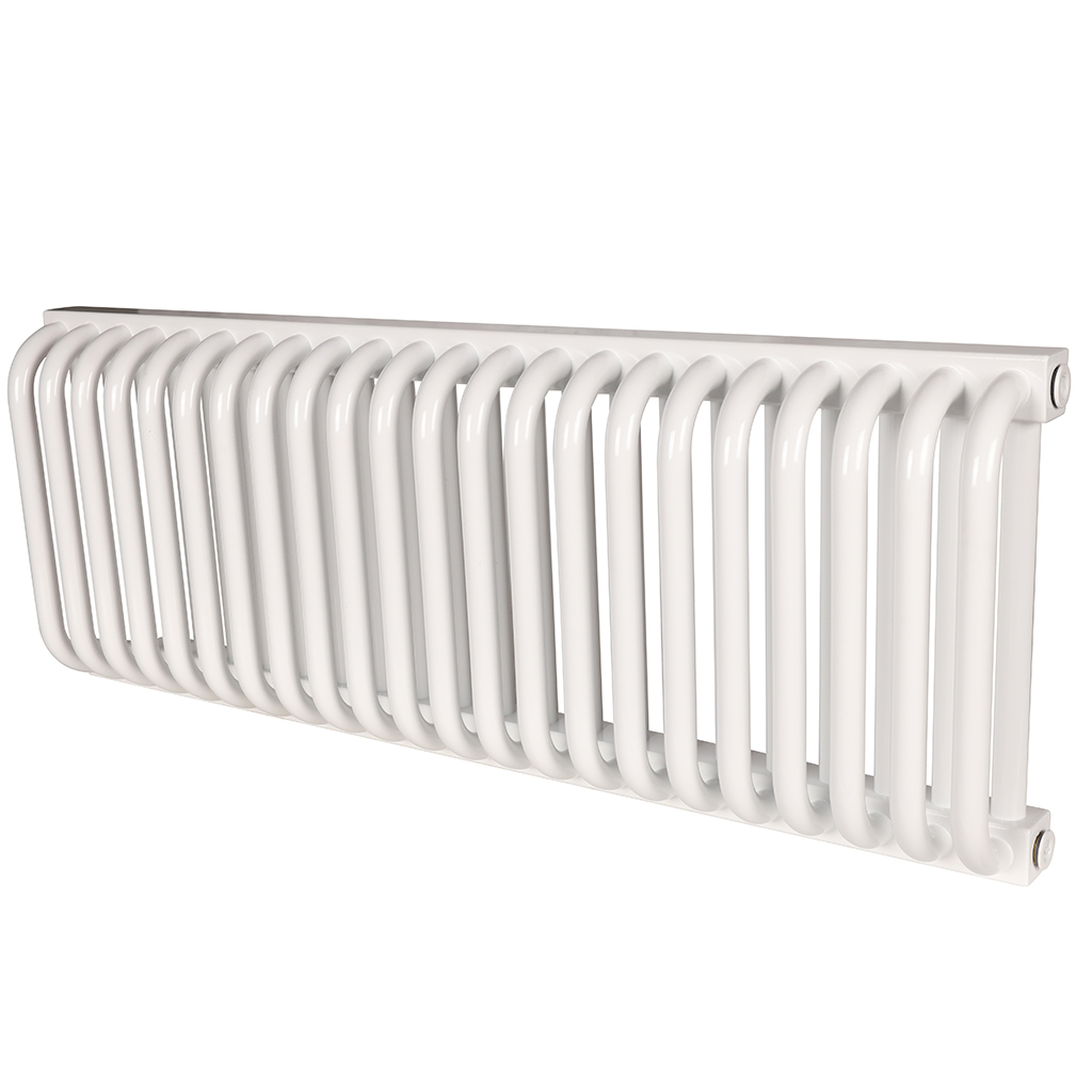 2-х трубчатый стальной радиатор ROMMER RST 2030/22 секции боковое подключение RAL9016