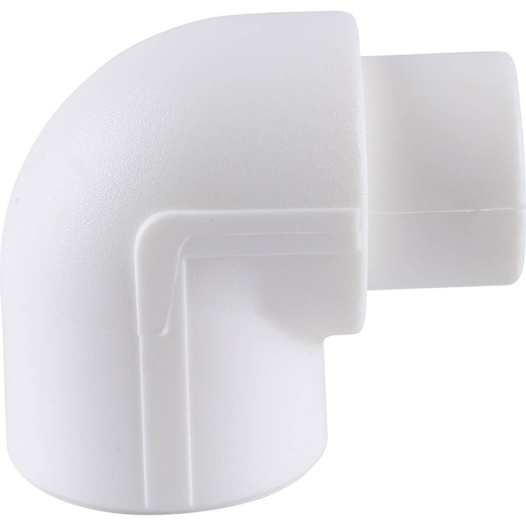 Угольник 90* Kalde d=25 вн\нар (цвет белый), 3212-elt-250000