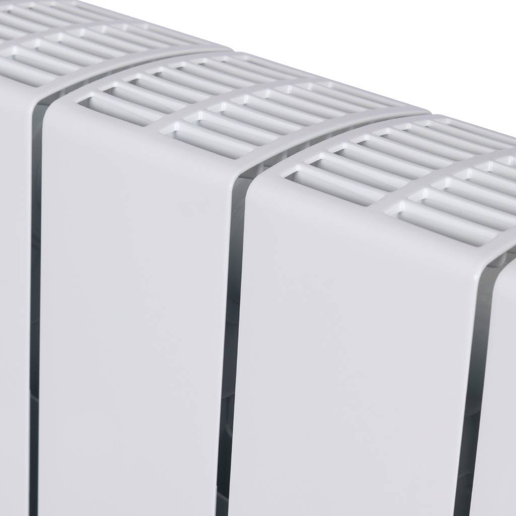 Радиатор биметаллический RIFAR SUPReMO 500 6 секций боковое подключение (белый RAL 9016), 4RS50-6