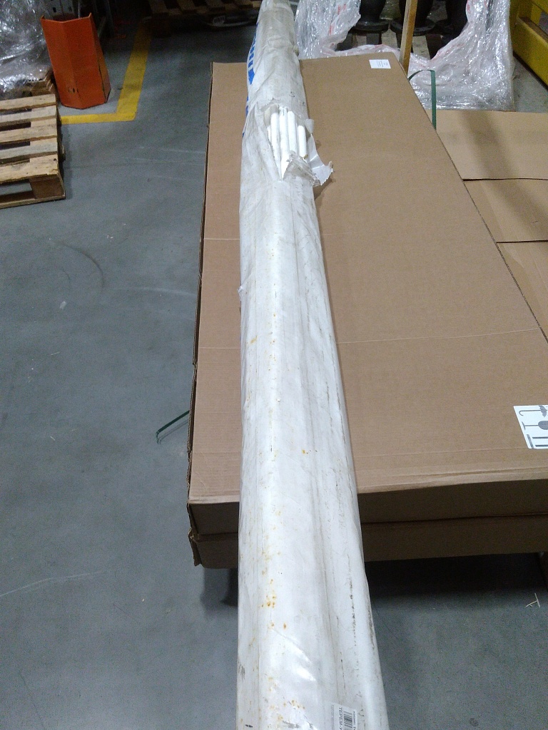 Уцененный товар (нетоварный вид): Труба из полипропилена Pro Aqua PP-R SDR-11 Белая 4м d= 25, PA11010