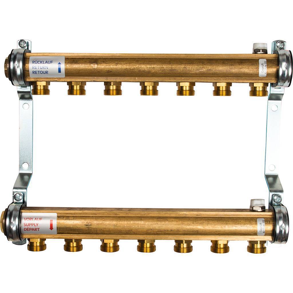 Коллектор для радиаторной разводки Watts HKV/A-7 (21.20.107), 10004548