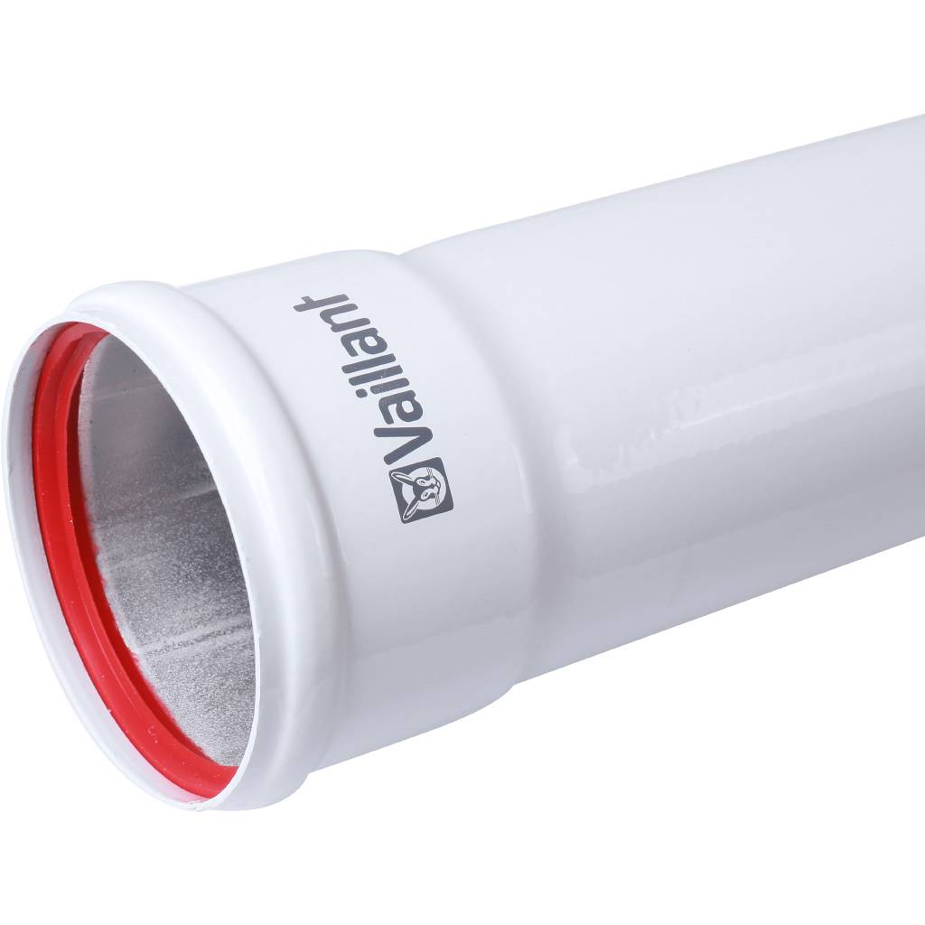 Труба Vaillant DN 80 2.0м белая