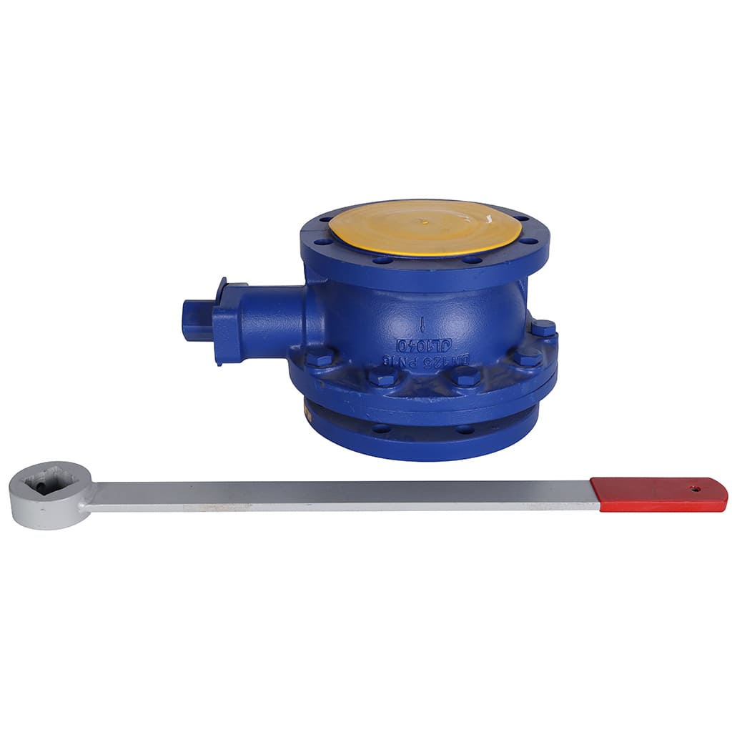 Кран шаровой ZETKAMA 565A Ду125 Ру16 фланцевый, 565A125C09