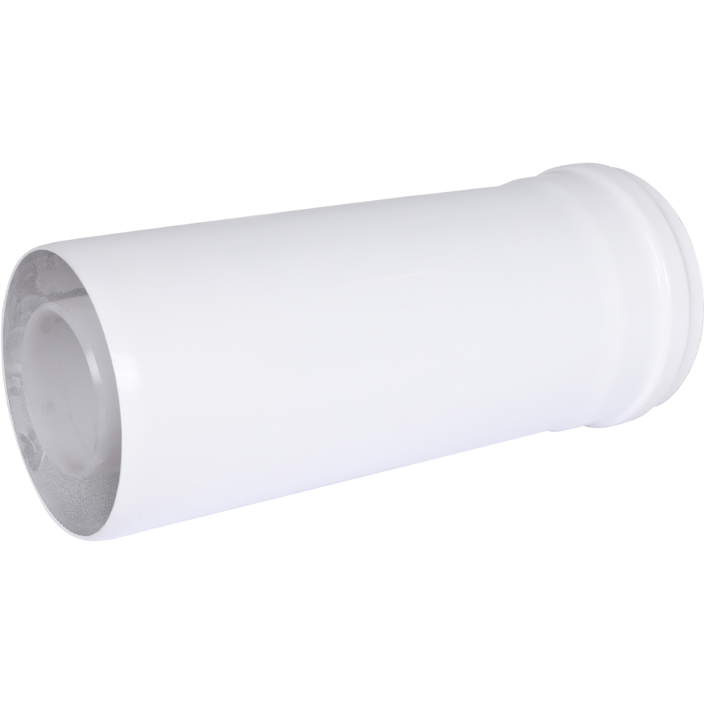 Удлинитель дымохода конденсационный коаксиальный ROMMER D60(п-м)/100(м-п), L250, RCA-8610-000250