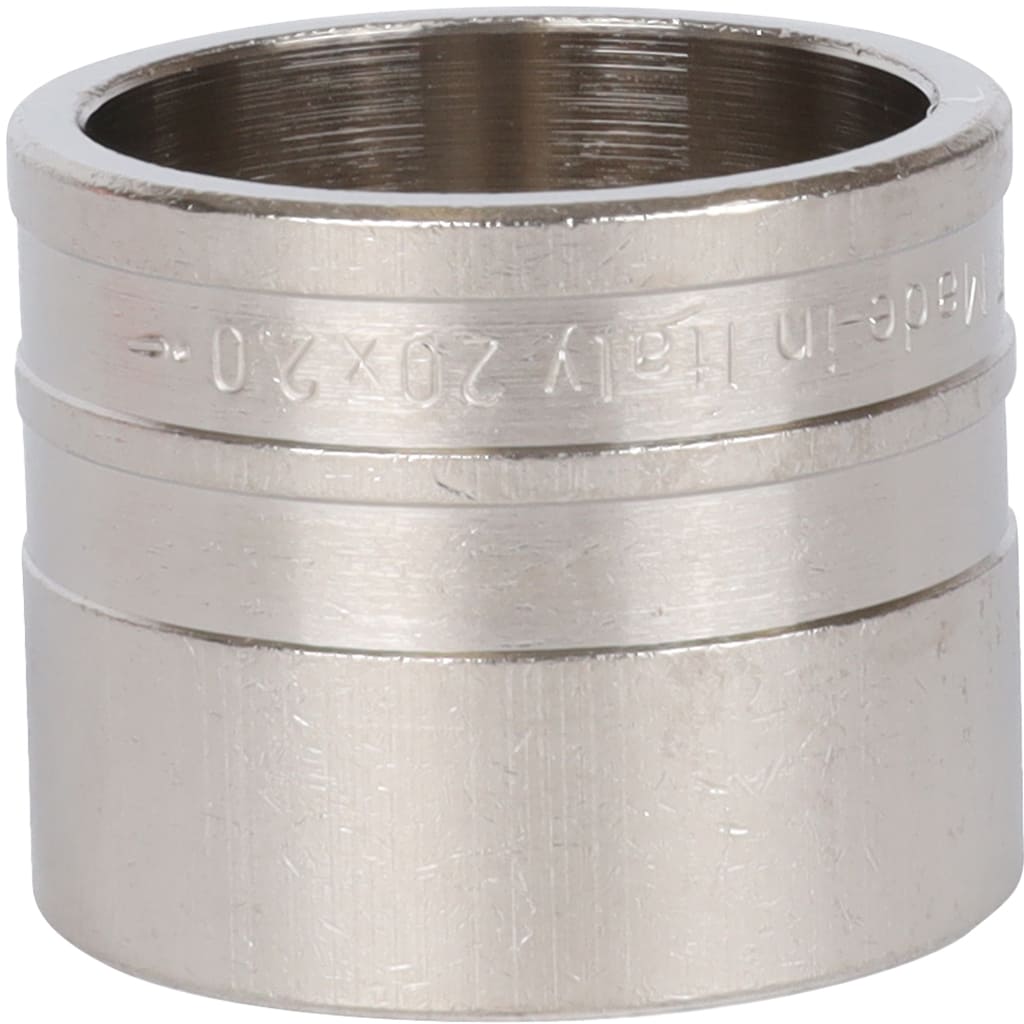 Монтажная гильза STOUT 20х2.0 никелированная для труб из сшитого полиэтилена аксиальный, SFA-0020-002002