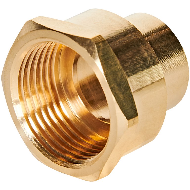 Переход JINTIAN ВП-ВР 18x3/4 из латуни под пайку, JT-142701834