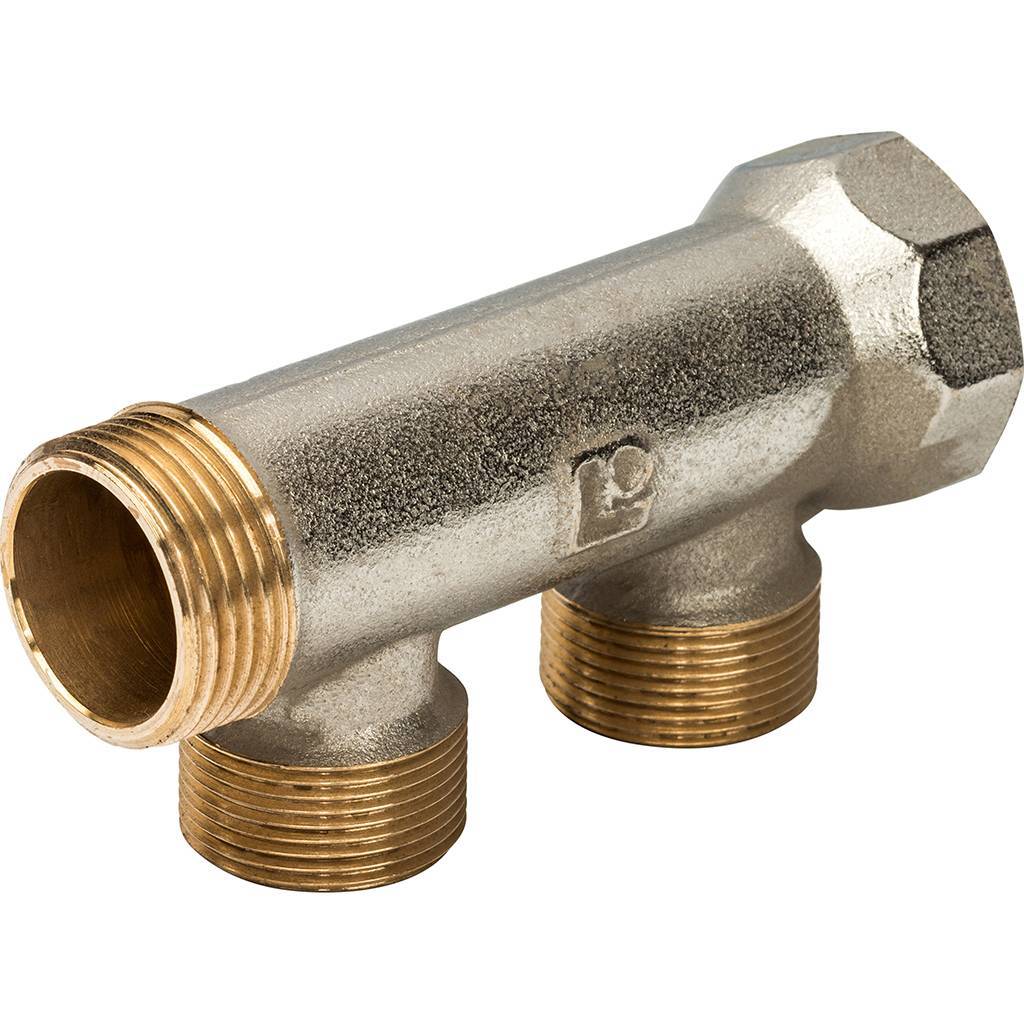 Коллектор 2 выхода LUXOR CP 402 3/4х(24х19)М