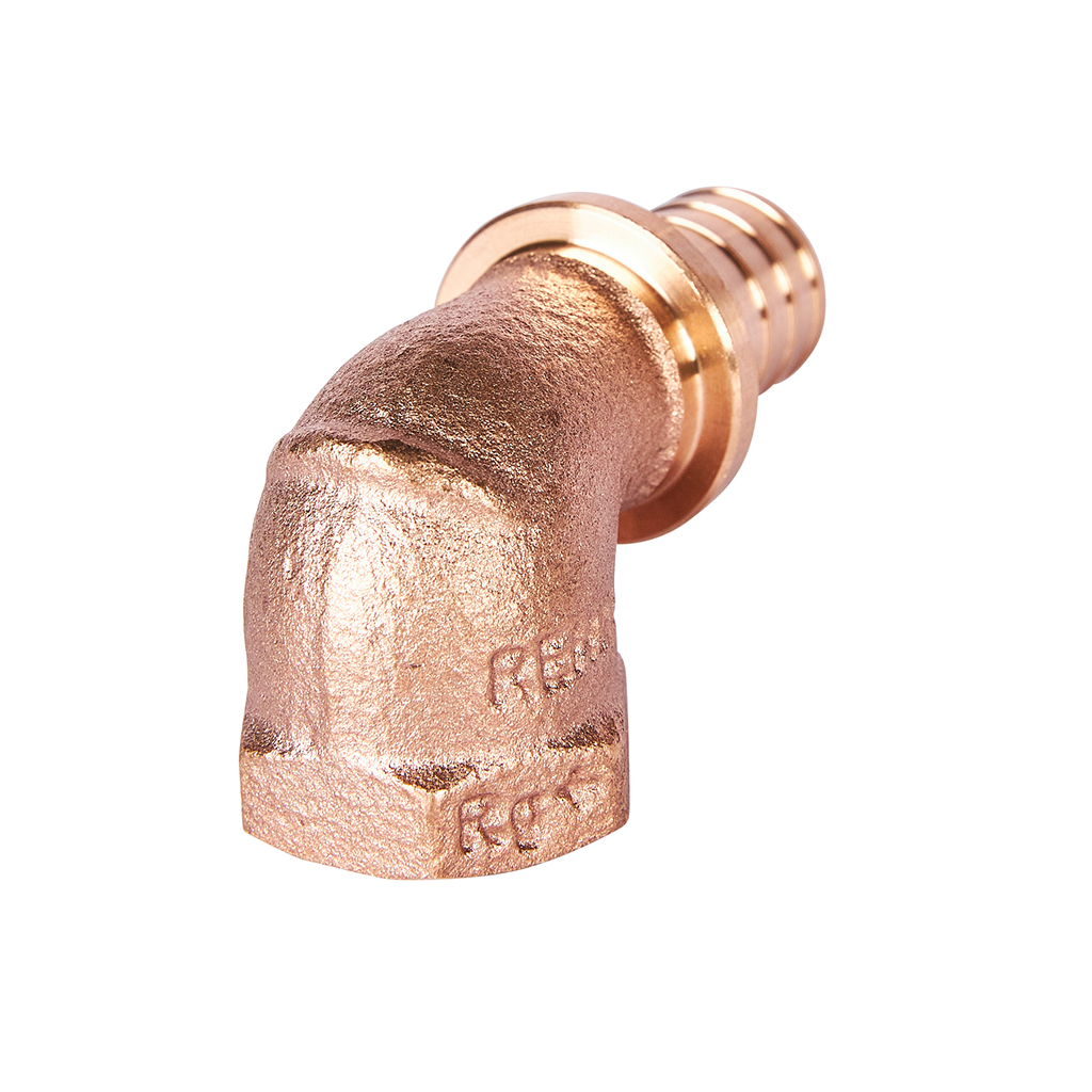 Угольник-переходник РЕХАУ RAUTITAN с внутренней резьбой 20-Rp 1/2 RX+ для труб из сшитого полиэтилена аксиальный