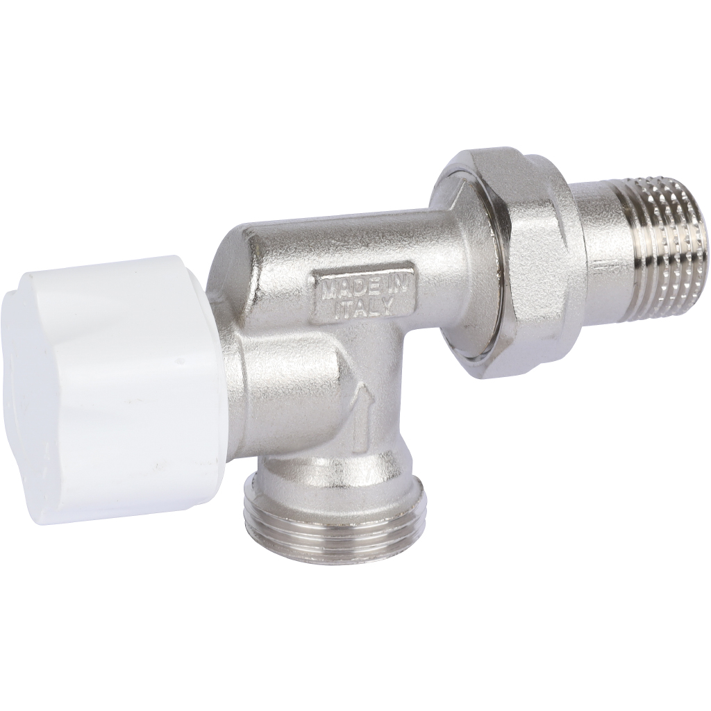 Радиаторный вентиль LUXOR под термостатическую головку с защитным колпачком M320/A, 13102721