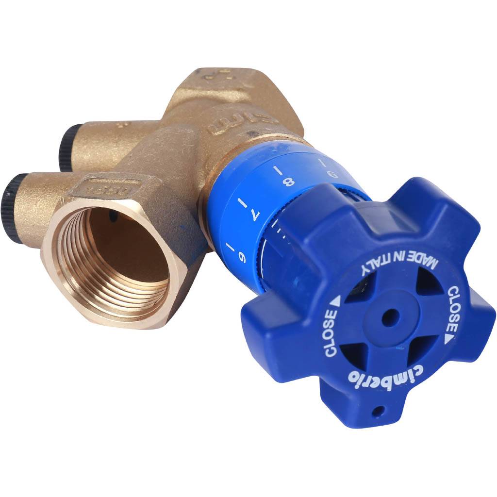 Клапан балансировочный ручной Cimberio CIM 787ОТ/2R 3/4  обычн. латунь Kvs=5,33 PN25 BB без изм. Ниппелей