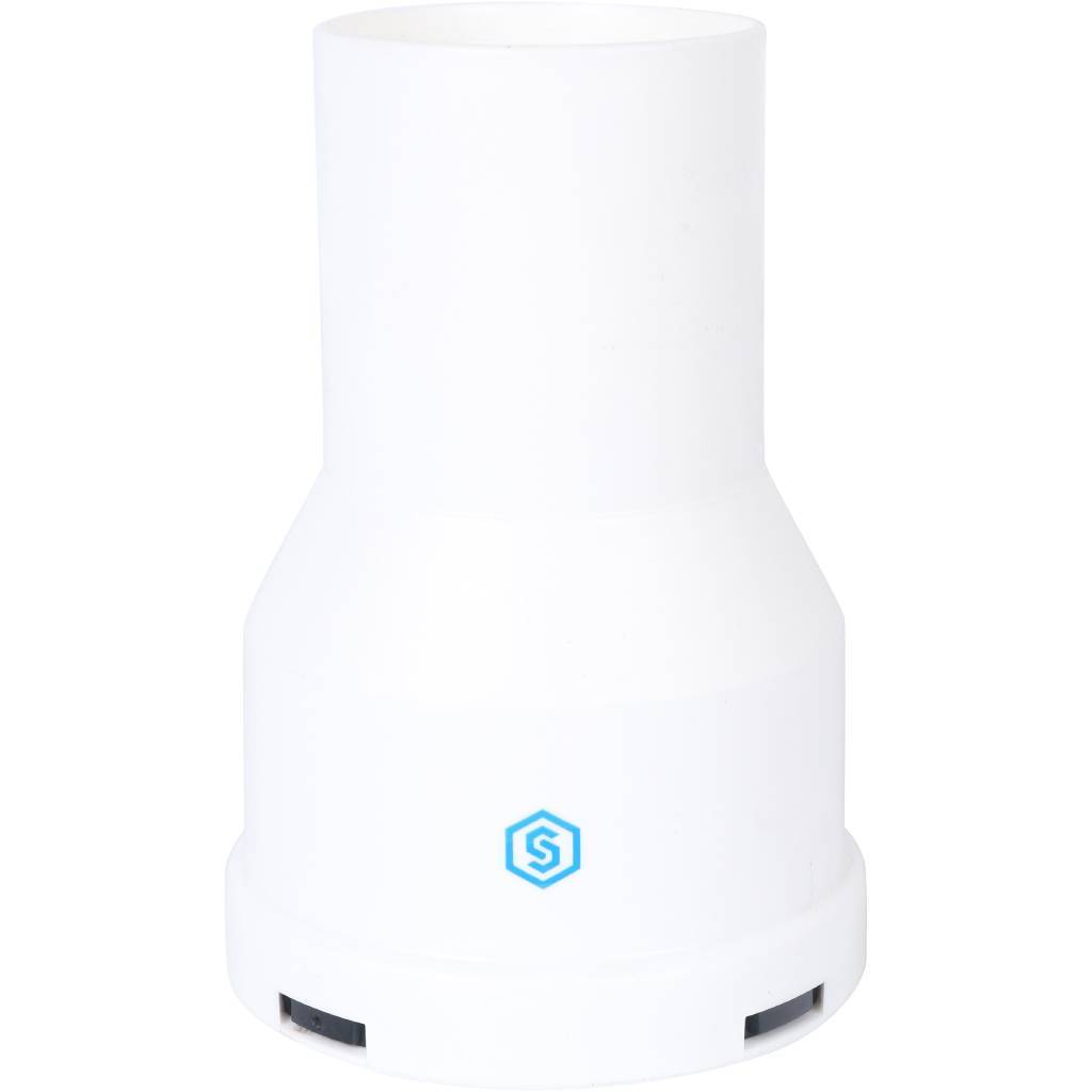 Элемент дымохода STOUT конденсац.адаптер увелич. DN60/80 134 мм м/п, SCA-8080-006080