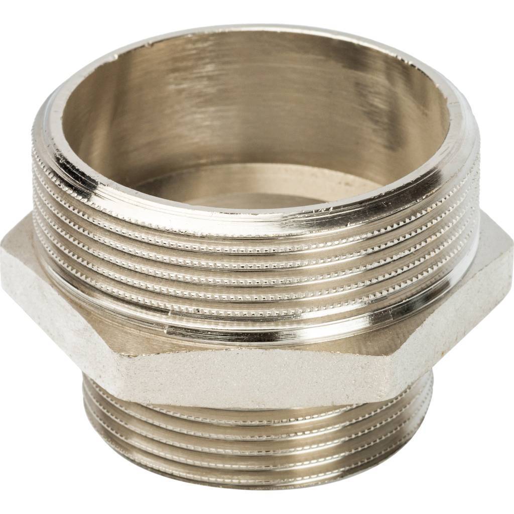 Ниппель НН STOUT переходной никелированный 2 X1 1/2, SFT-0004-002112