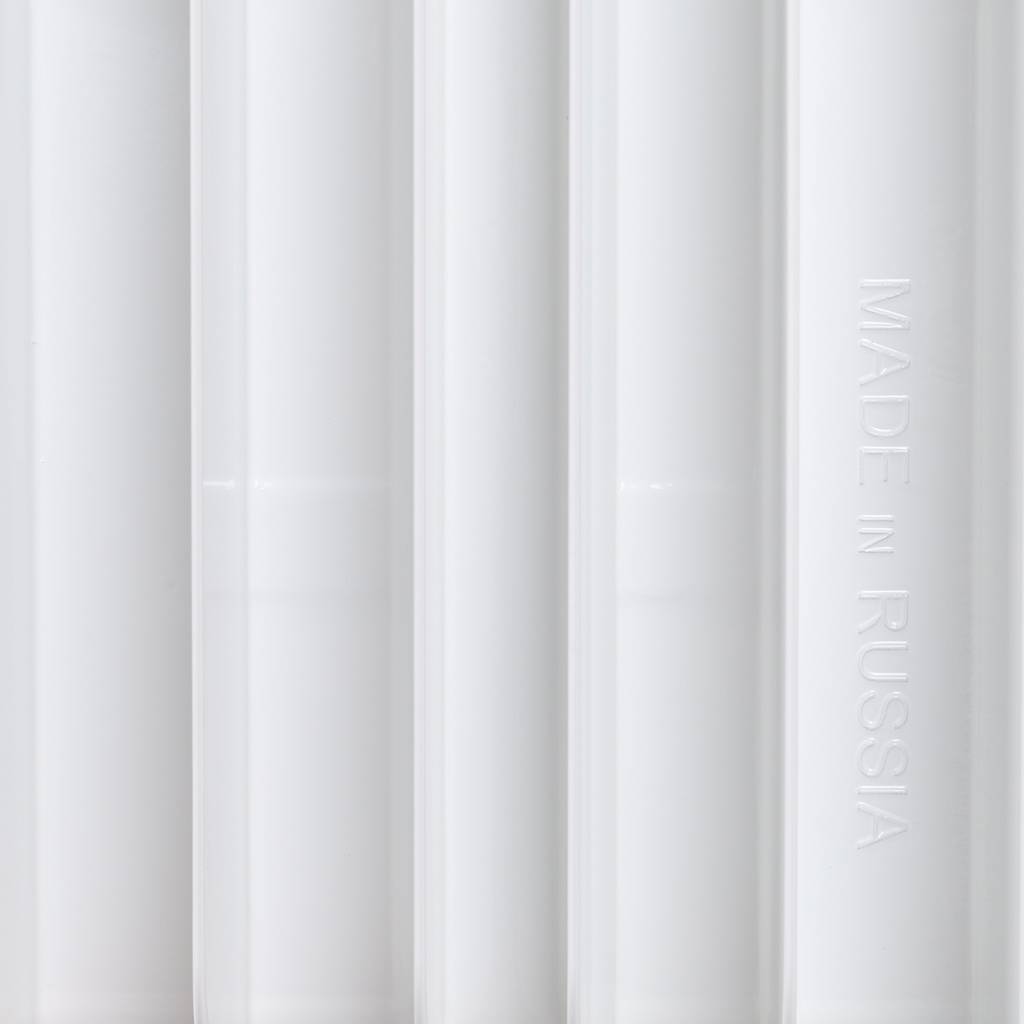 Радиатор биметаллический RIFAR MONOLIT 350 10 секций боковое подключение (белый RAL 9016), 3RM35-10