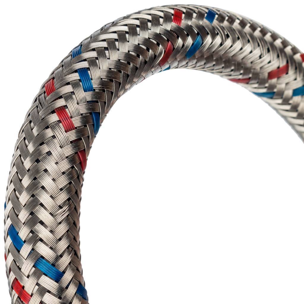 Гибкая подводка для воды STOUT M 10 (35мм) х ВР 1/2, длина 400 мм, SHF-0045-351015