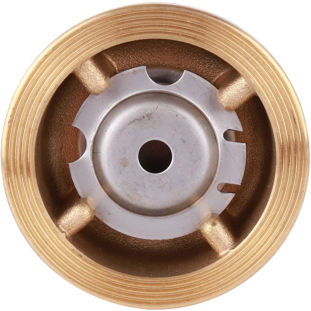 Клапан обратный осевой Tecofi Ду32 Ру16 межфланцевый из латуни, CA7441-0032