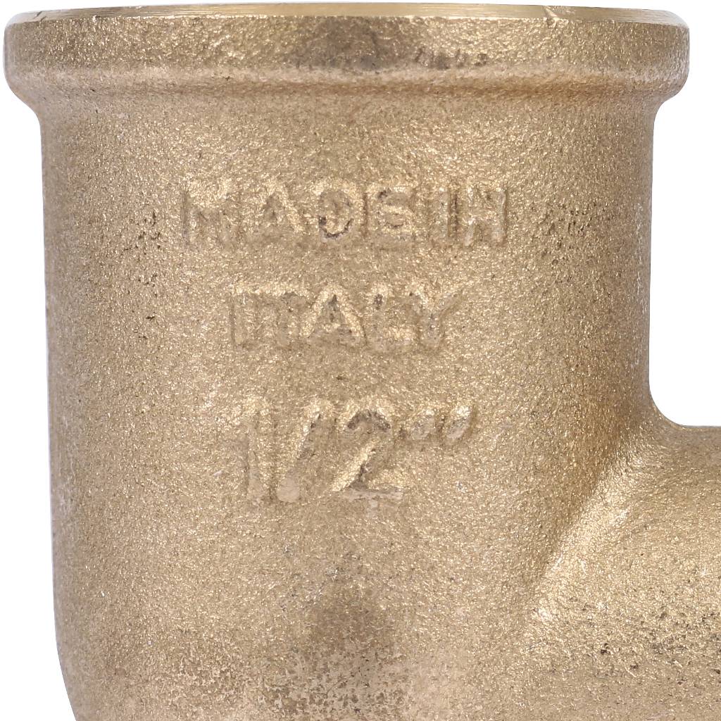 Угольник TIEMME НВ 1/2х1/2 для стальных труб резьбовой, 1500004