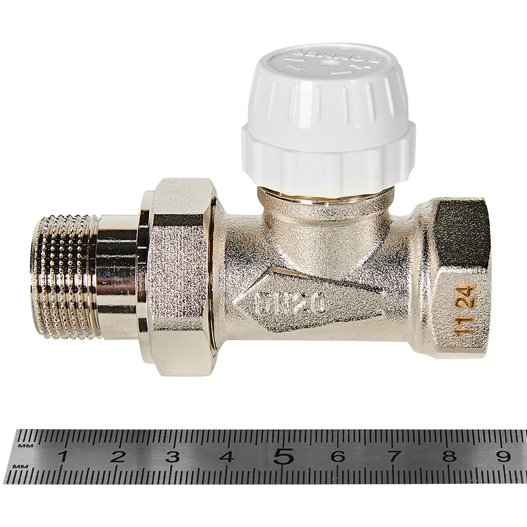 Клапан термостатический ROMMER RVT-0001-100020 прямой 3/4, RVT-0001-100020