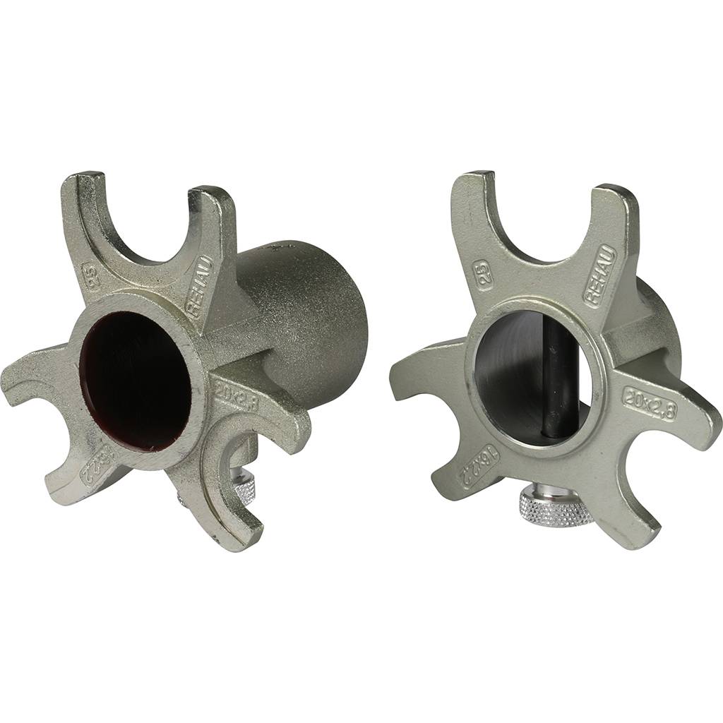 Комплект запрессовочных тисков РЕХАУ RAUTOOL H2, A3, A-light2 для труб 16/20/25