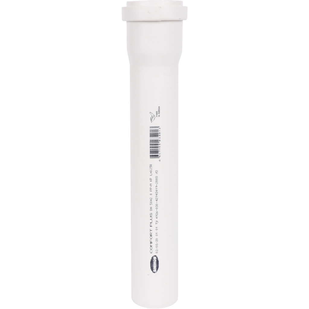 Труба Sinikon КОМФОРТ ПЛЮС D50 (Длина: 250 мм), 500043.K