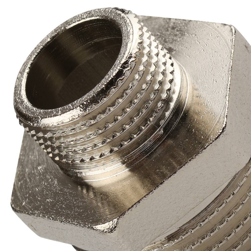 Ниппель HH TIEMME никелированный 1х1/2 для стальных труб резьбовой, 1500205