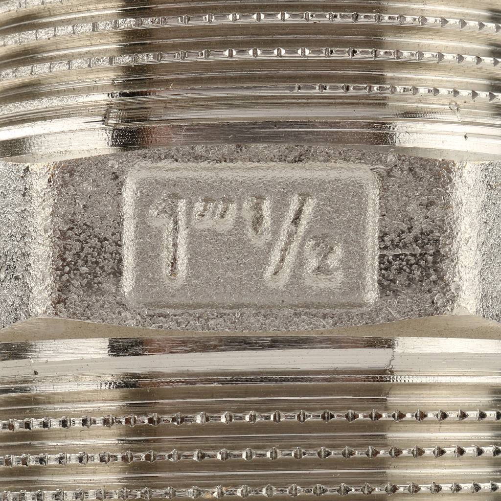 Ниппель HH TIEMME никелированный 1 1/2х1 1/2, 1500267