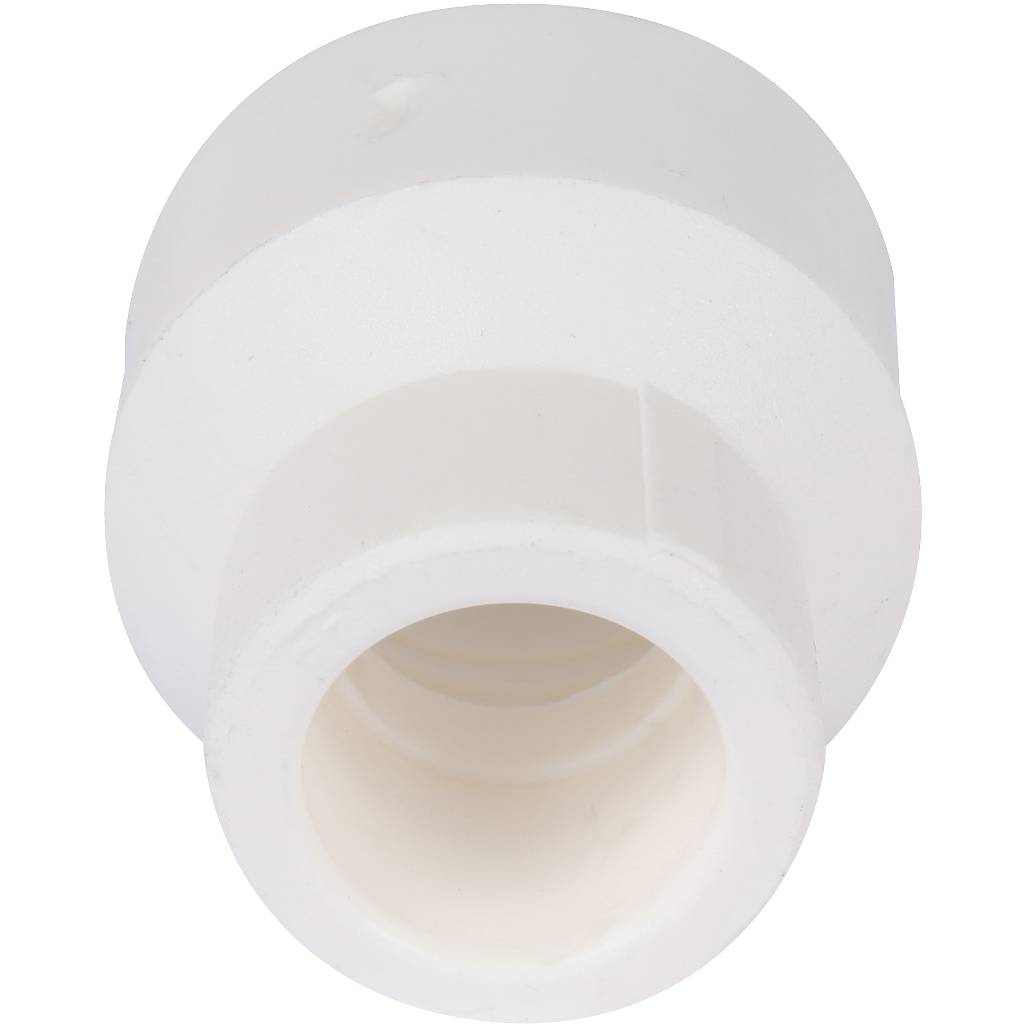 Муфта переходная Kalde 50x25 для полипропиленовых труб под сварку (цвет белый)