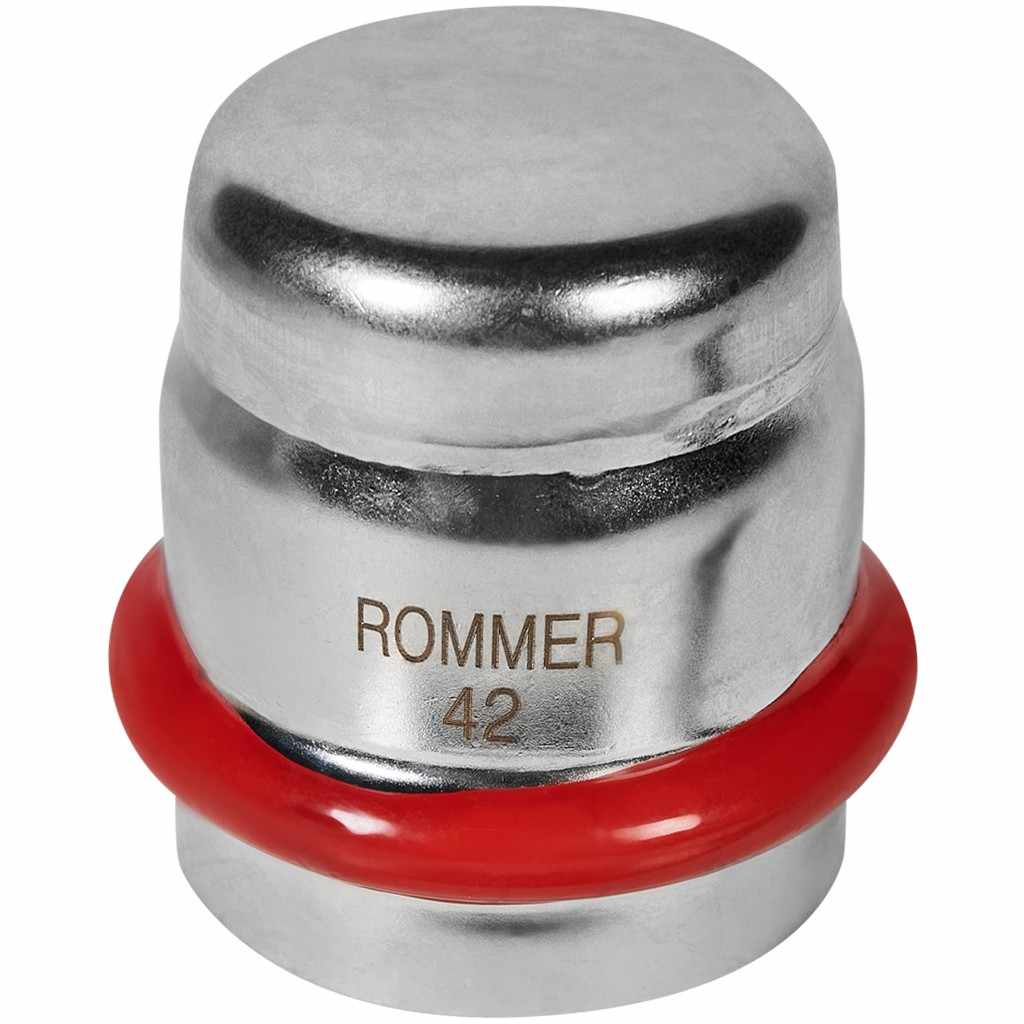 Заглушка ROMMER ВПр, 42, из нержавеющей стали прессовой, RSS-1025-000042