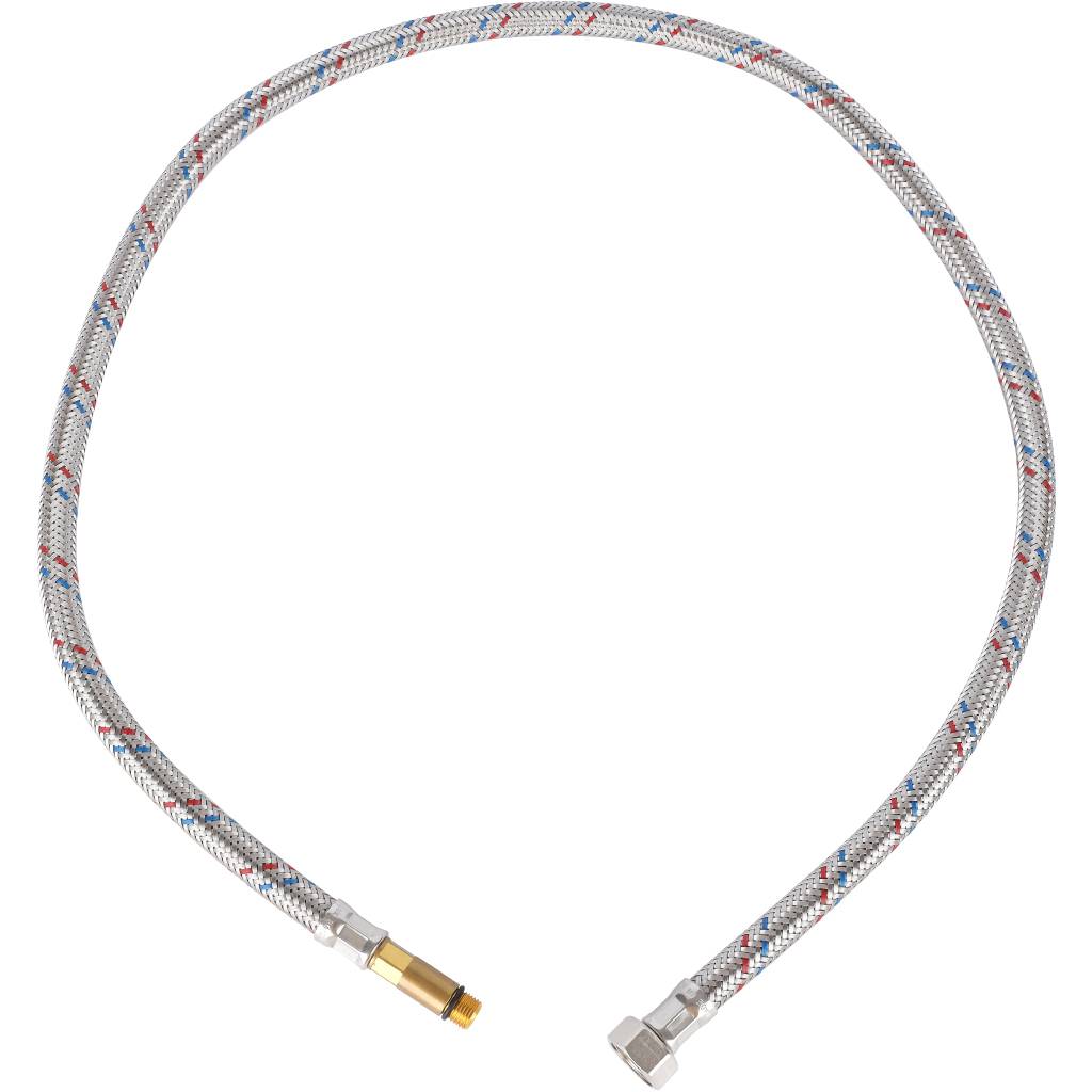 Гибкая подводка для воды STOUT M 10 (35мм) х ВР 3/8, длина 1000 мм, SHF-0039-351015