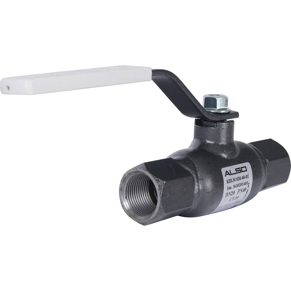 Кран шаровой ALSO КШМ Ду 20 Ру 4,0 МПа из Ст.20, КШ.М.020.40-01